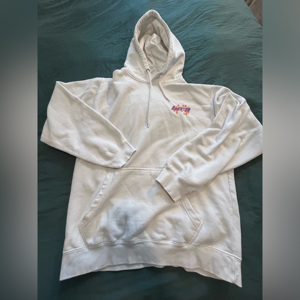Lira White Hoodie